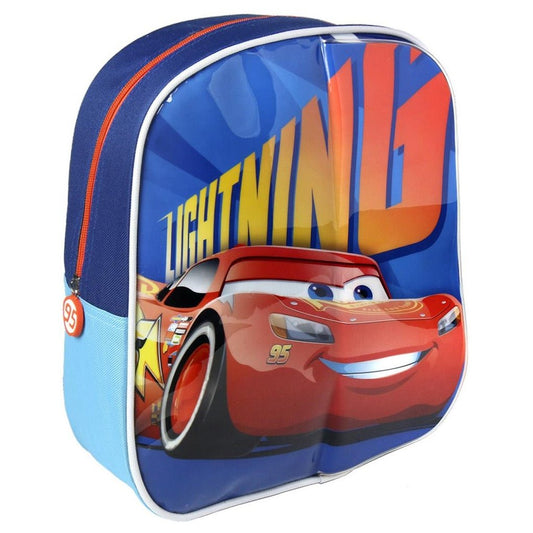 Cerda Disney Cars Rugzak Met Schrijfgedeelte + 2 Markers 25X31X10 Cm Blauw/Oranje