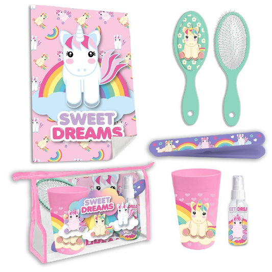 Basic Sweet Dreams Eenhoorn Toilettas 6-Delig