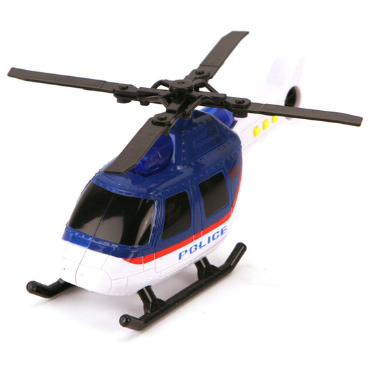 Basic Politiehelikopter Met Licht En Geluid