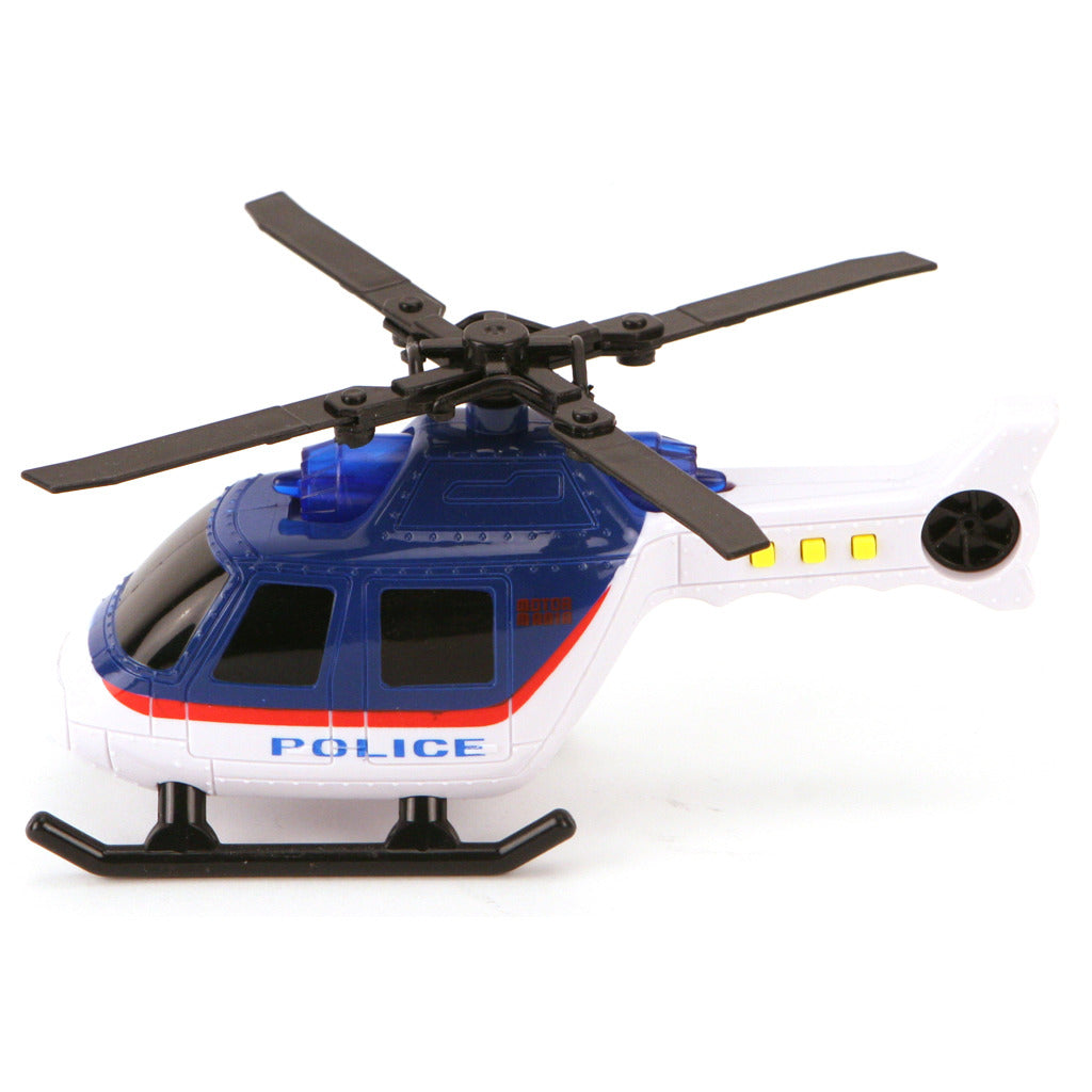 Basic Politiehelikopter Met Licht En Geluid