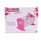 Basic My Beautiful Dollsroom Houten Poppenbed 49X37X35 Cm Roze/Wit