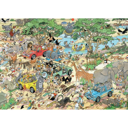 Jumbo Puzzel Jan Van Haasteren Safari + De Storm 2X1000 Stukjes