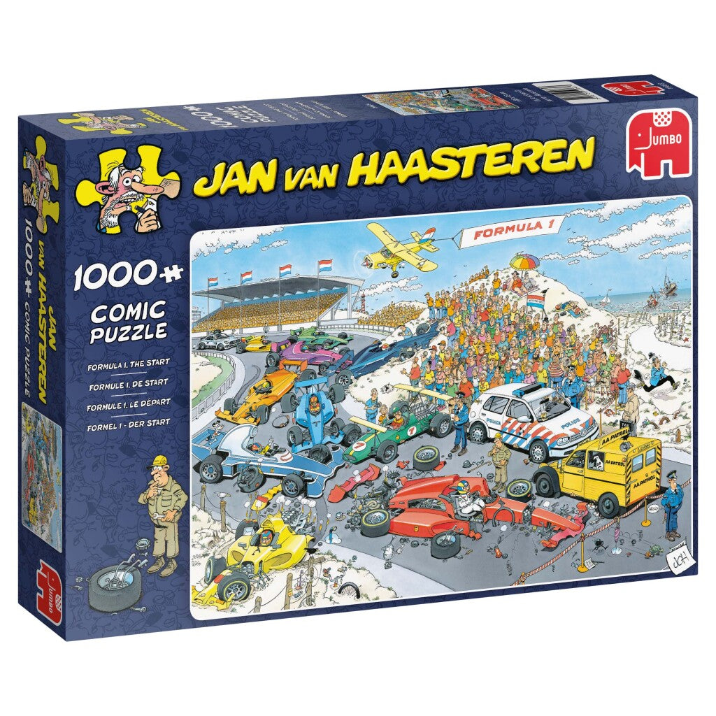 Jumbo Puzzel Jan Van Haasteren Formule 1 De Start 1000 Stukjes