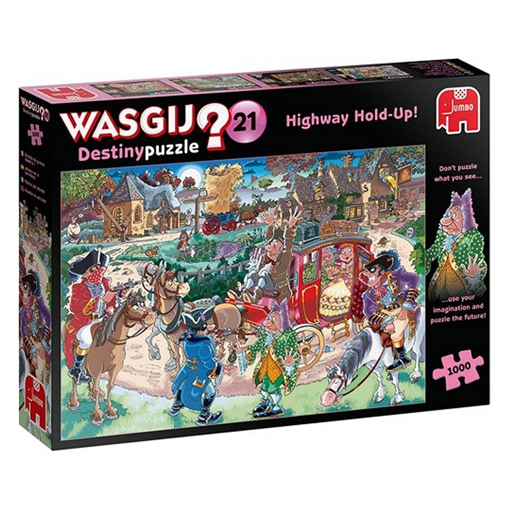 Jumbo Puzzel Wasgij Destiny 21 Higway Hold-Up 1000 Stukjes