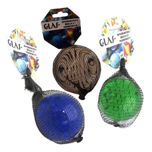 Basic Glazen Bonk 80 Mm Assorti