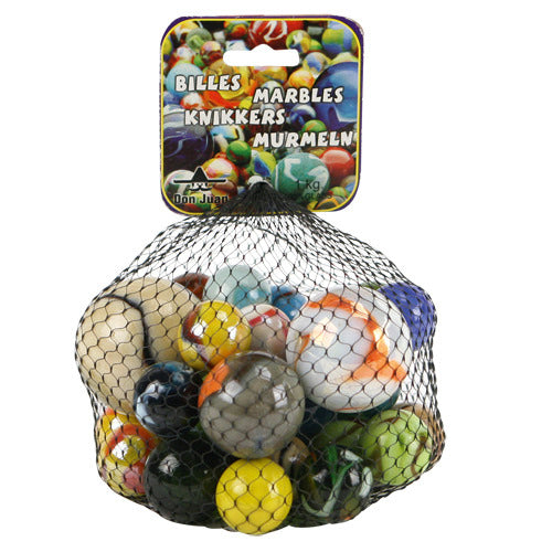 Basic Knikkers Bonken 1 Kilo Assorti