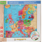 Marionette Houten Puzzel Europa 18-Delig 30X30 Cm