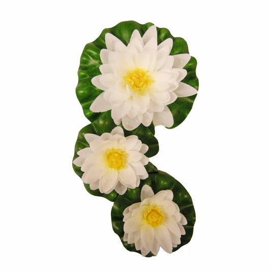 Ubbink 3-Delige Waterlelieset Decoratief Wit