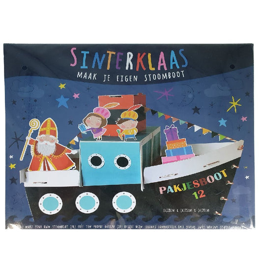 Basic Sinterklaas Maak Je Eigen Pakjesboot 28X15X20 Cm
