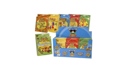 Clown Creative Set Met 6 Verschillende Spellen