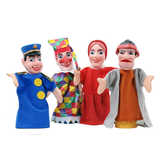 Basic Poppenkastpoppen 4 Stuks