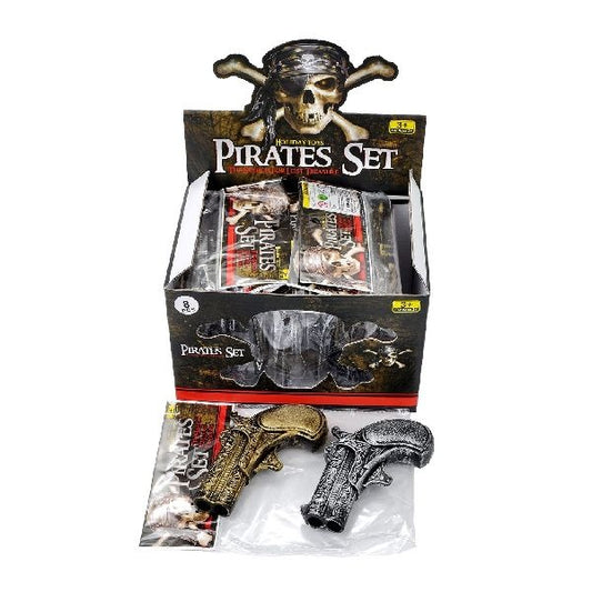 Basic Piraten Pistool Klein 2 Stuks