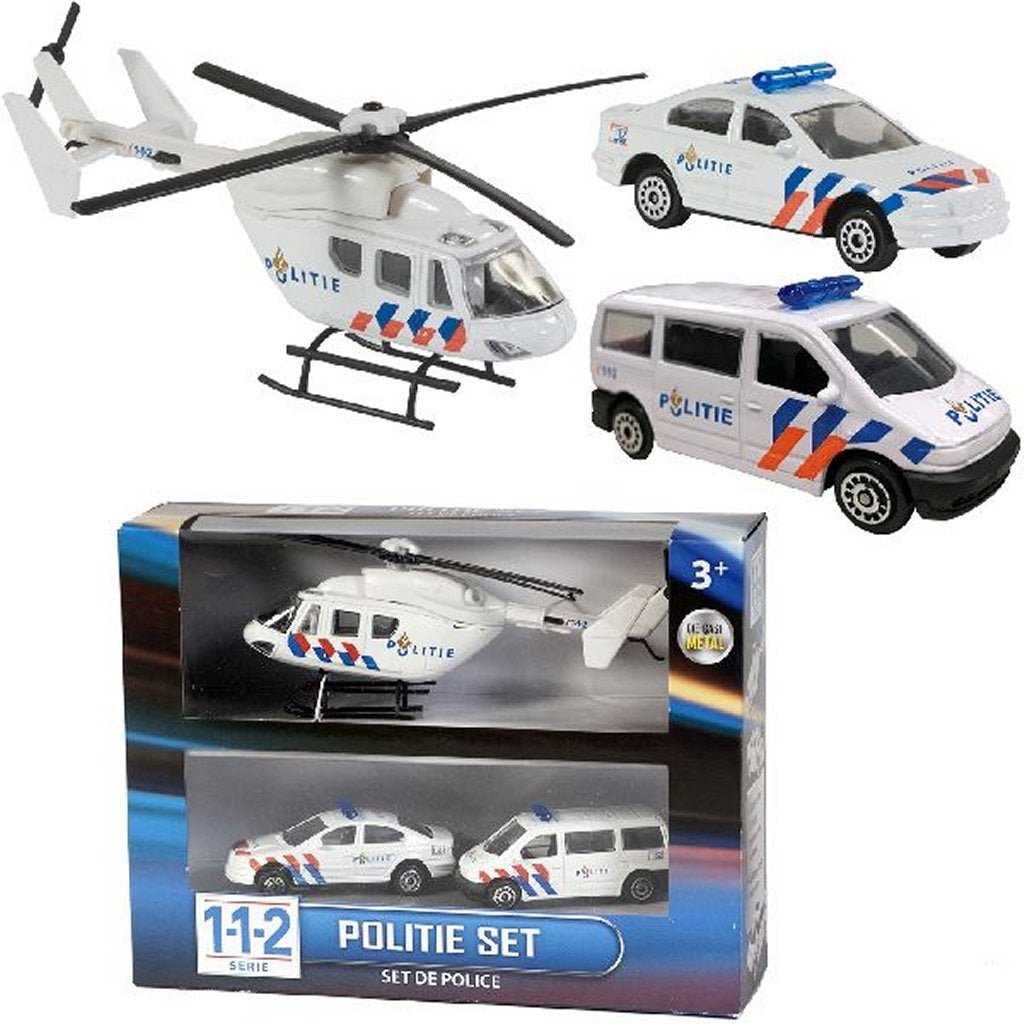 Basic 112 Politie Speelset 3-Delig