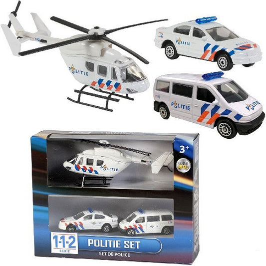 Basic 112 Politie Speelset 3-Delig