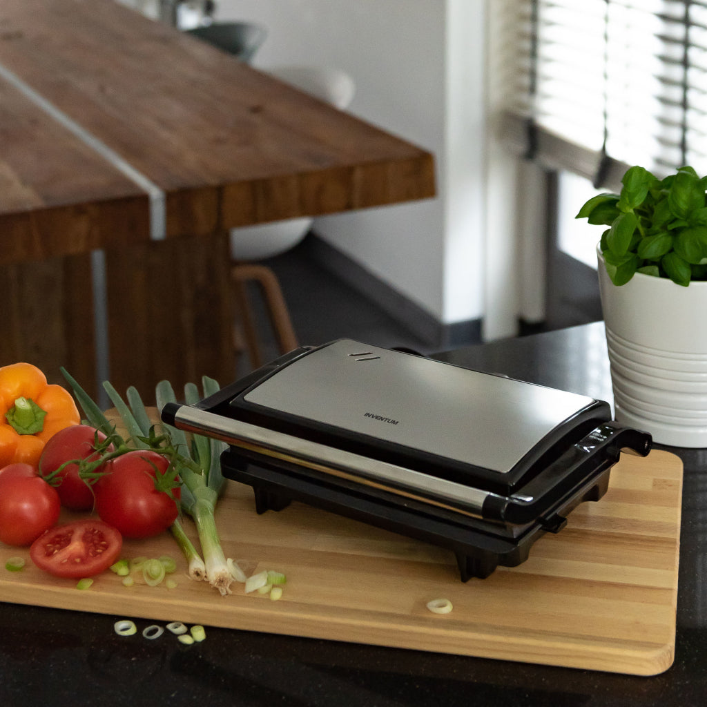 Inventum Cg616 Contactgrill Zwart/Rvs