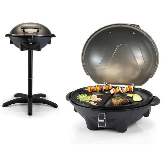 Tristar Tafelbarbecue Bq-2816 Met Standaard Elektrisch 2200 W Zwart