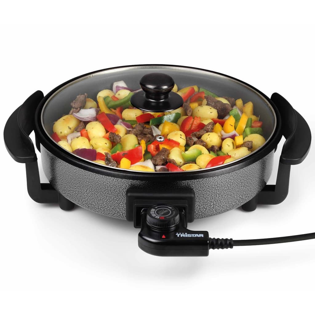 Tristar Multifunctionele Elektrische Grillpan Pz-2963 1500 W 30 Cm