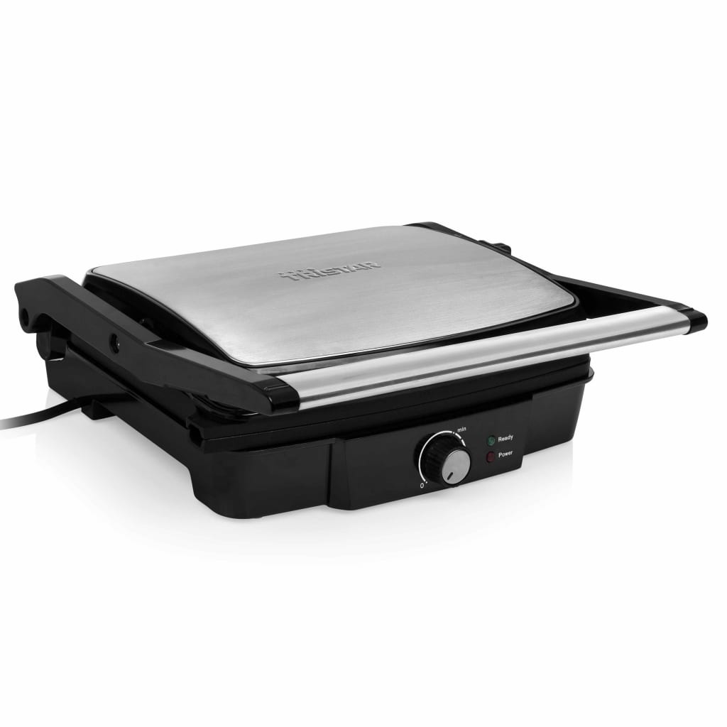 Tristar Contactgrill 2000 W 29,7X23,5 Cm Zwart