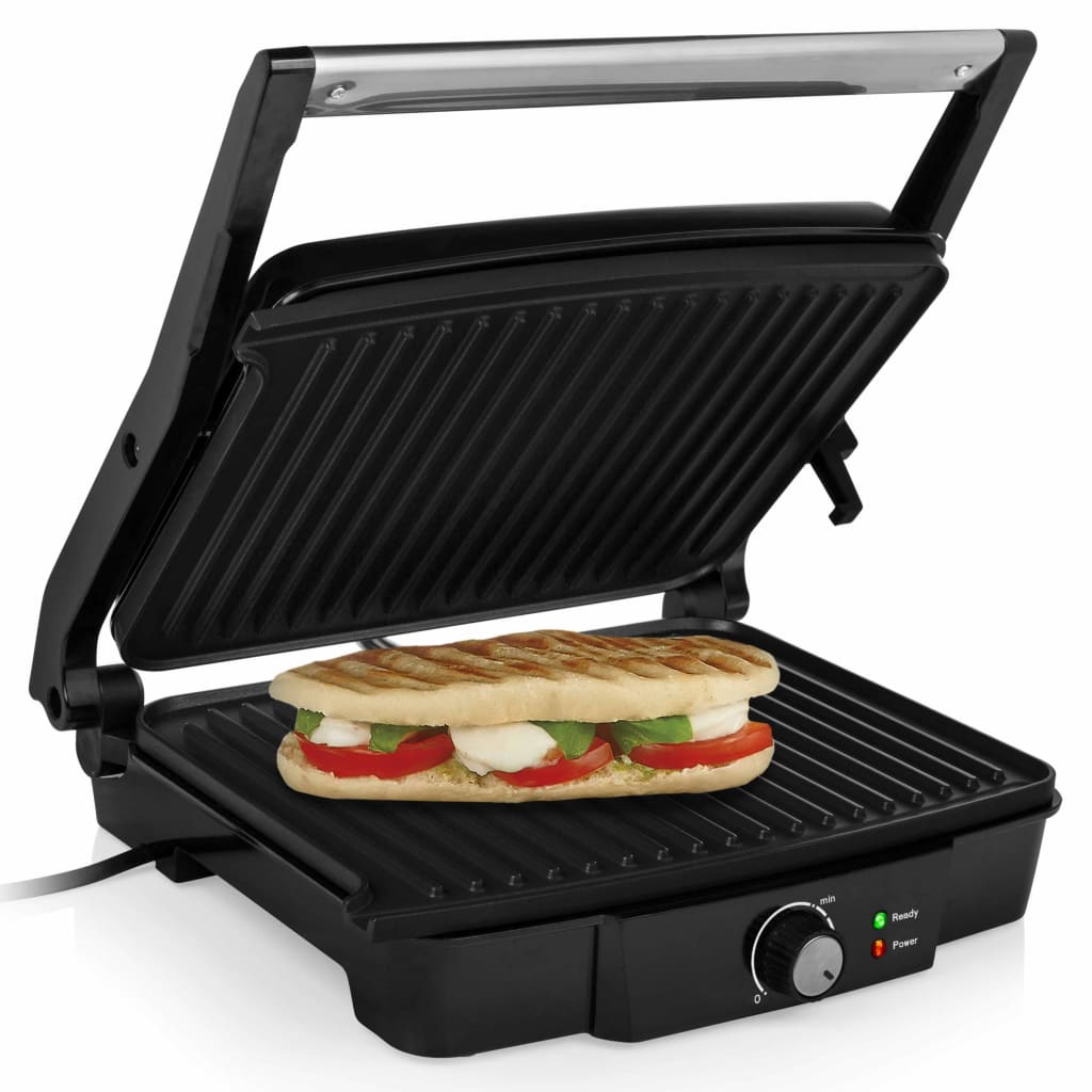 Tristar Contactgrill 2000 W 29,7X23,5 Cm Zwart