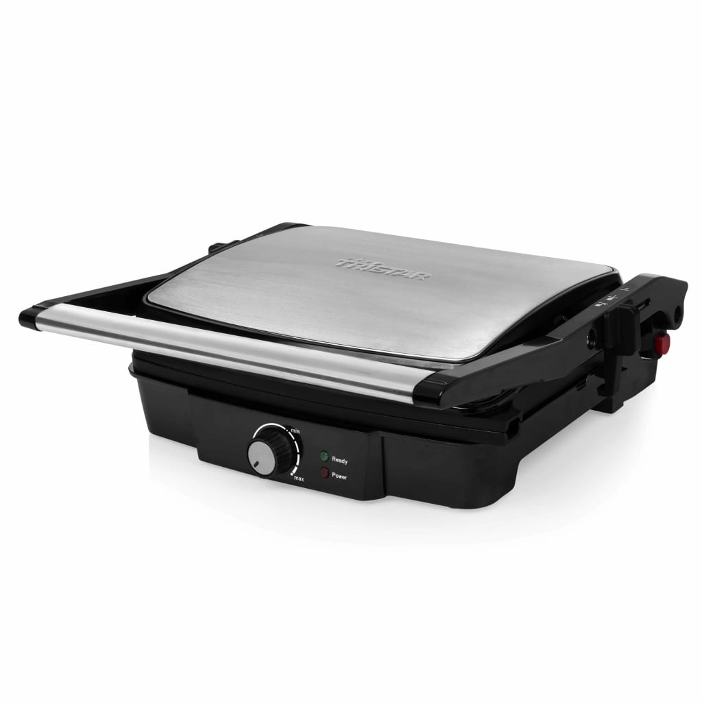 Tristar Contactgrill 2000 W 29,7X23,5 Cm Zwart