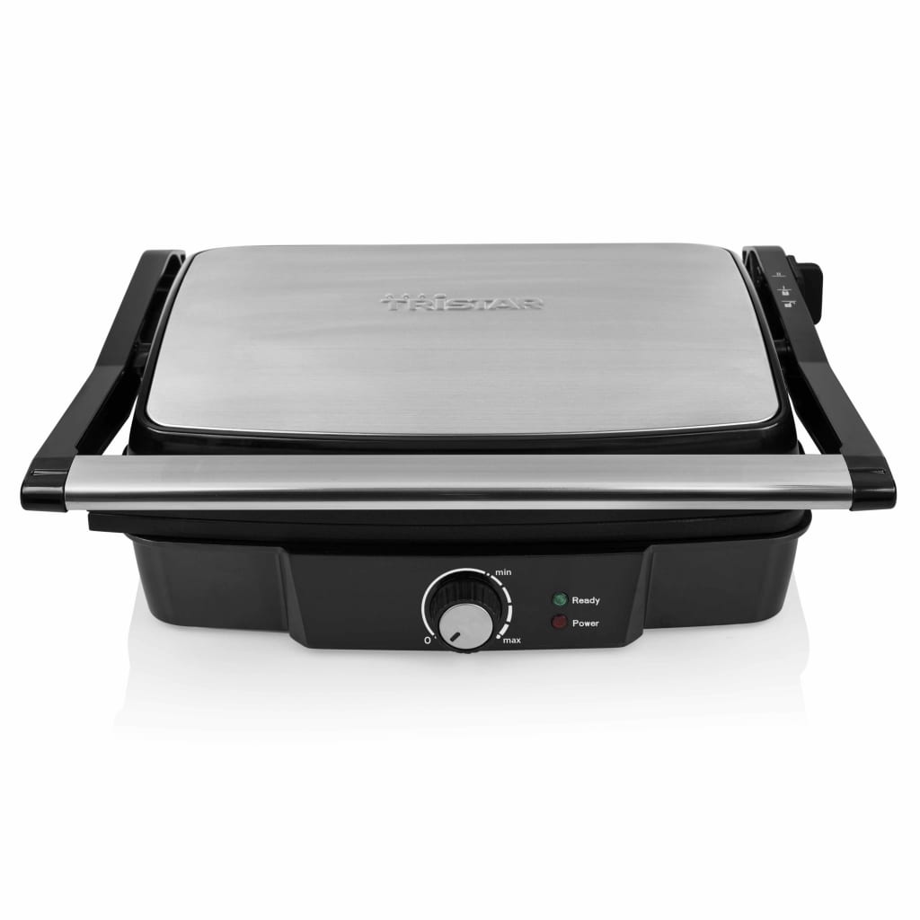 Tristar Contactgrill 2000 W 29,7X23,5 Cm Zwart