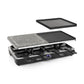 Tristar Ra-2723 Raclette-Steengrill Zwart/Grijs