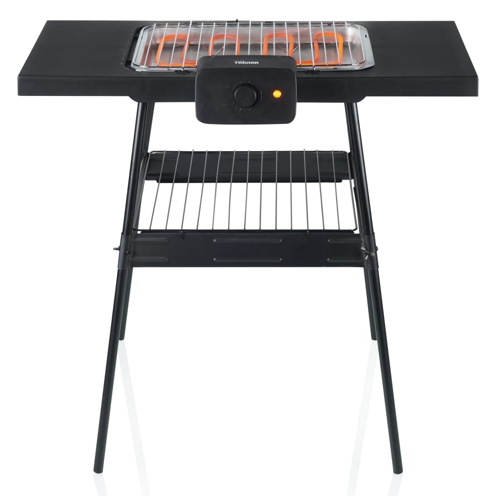 Tristar Tafelbarbecue Met Standaard Bq-2870 Elektrisch 2.000 W Zwart