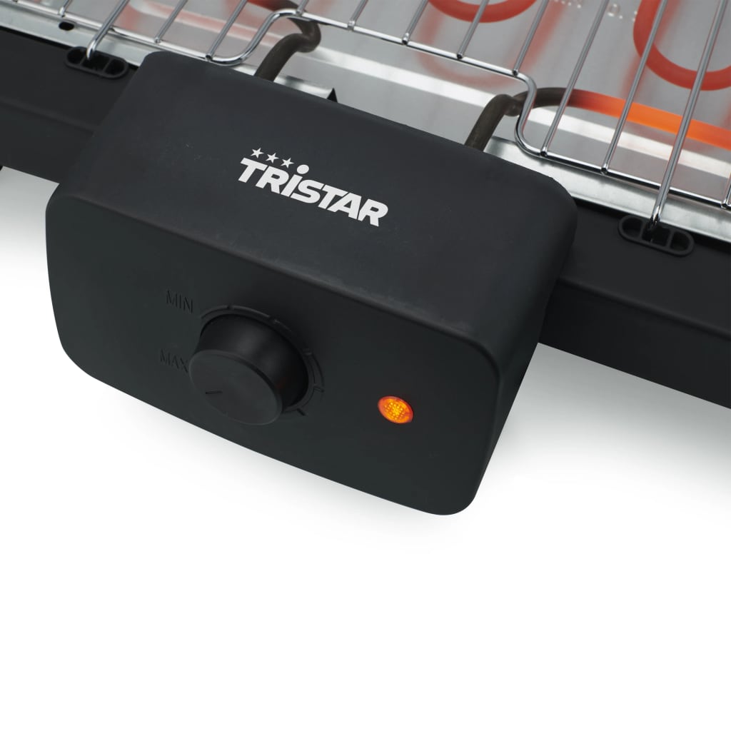 Tristar Tafelbarbecue Met Standaard Bq-2870 Elektrisch 2.000 W Zwart