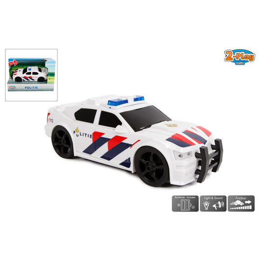 Basic 2-Play Traffic Politieauto Met Licht En Geluid