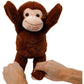 Basic Pluche Kiekeboe Aap Knuffel 33 Cm Met Beweegbare Armen