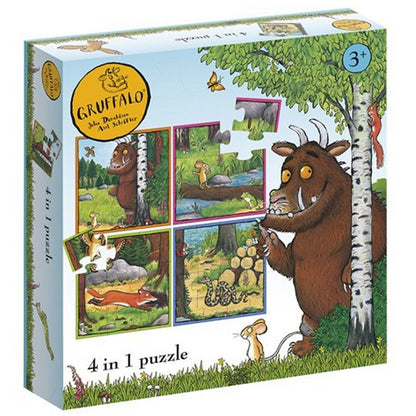 Bambolino Toys Gruffalo 4In1 Puzzel 4-16 Stukjes