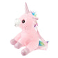Toi-Toys Eenhoorn Knuffel Rugzak 30 Cm