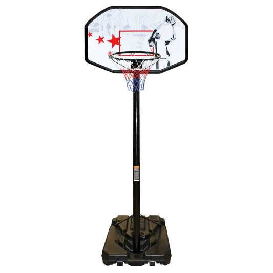 New Port Basketbalstandaard Verstelbaar 200-305 Cm 16Nx-Zwr-Uni