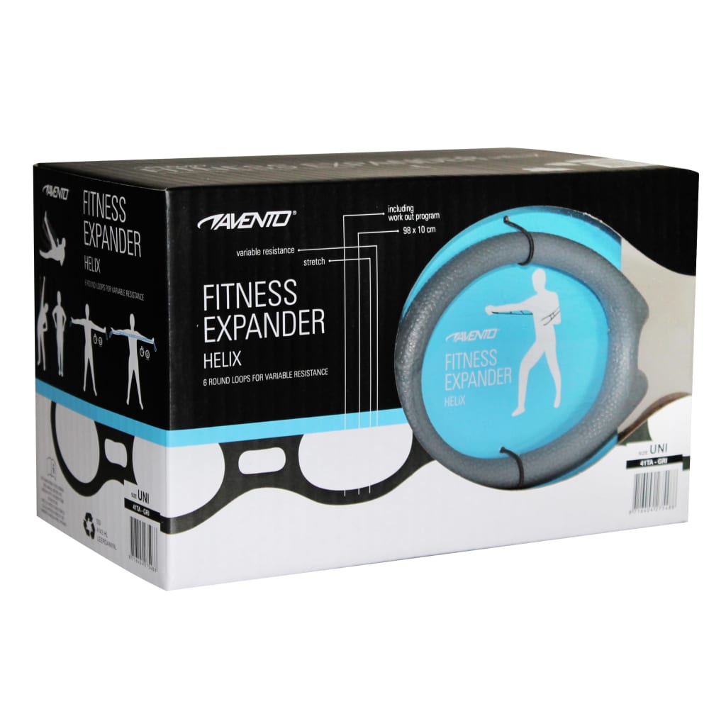 Avento Fitnessband Helix Grijs