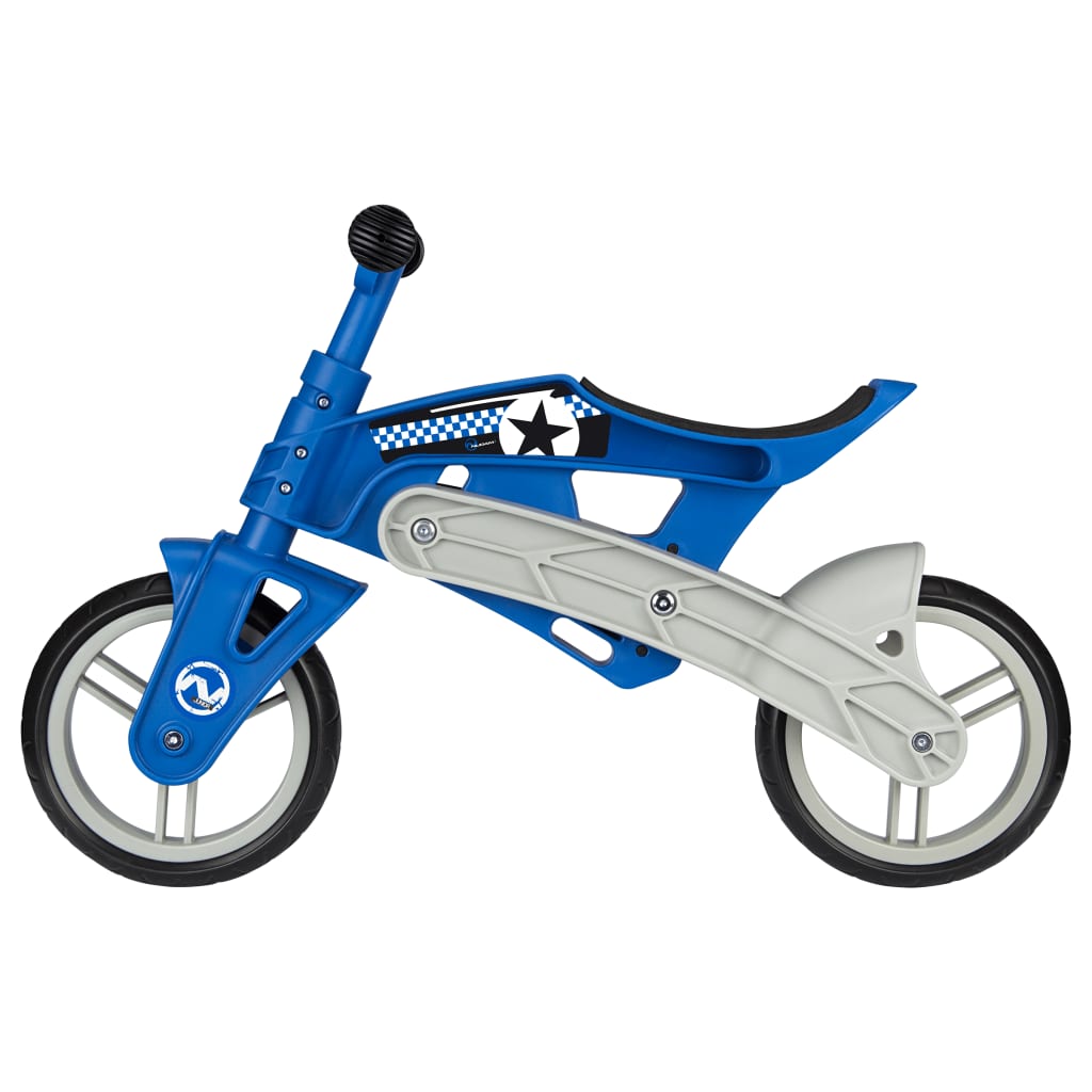 Nijdam Loopfiets Verstelbaar N Rider 10 Inch Junior Blauw