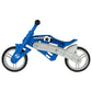 Nijdam Loopfiets Verstelbaar N Rider 10 Inch Junior Blauw