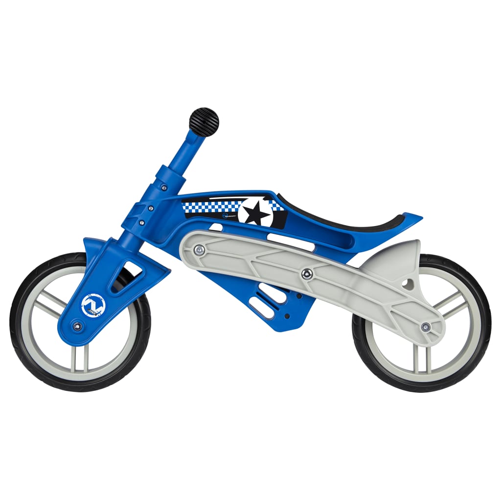Nijdam Loopfiets Verstelbaar N Rider 10 Inch Junior Blauw