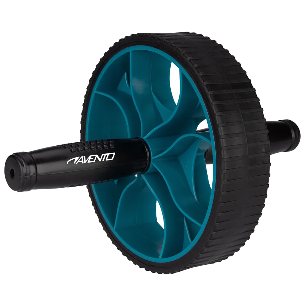 Avento Buikspiertrainer Power Zwart En Blauw