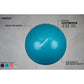 Avento Fitnessbal 55 Cm Zilverkleurig