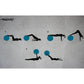 Avento Fitnessbal 65 Cm Blauw