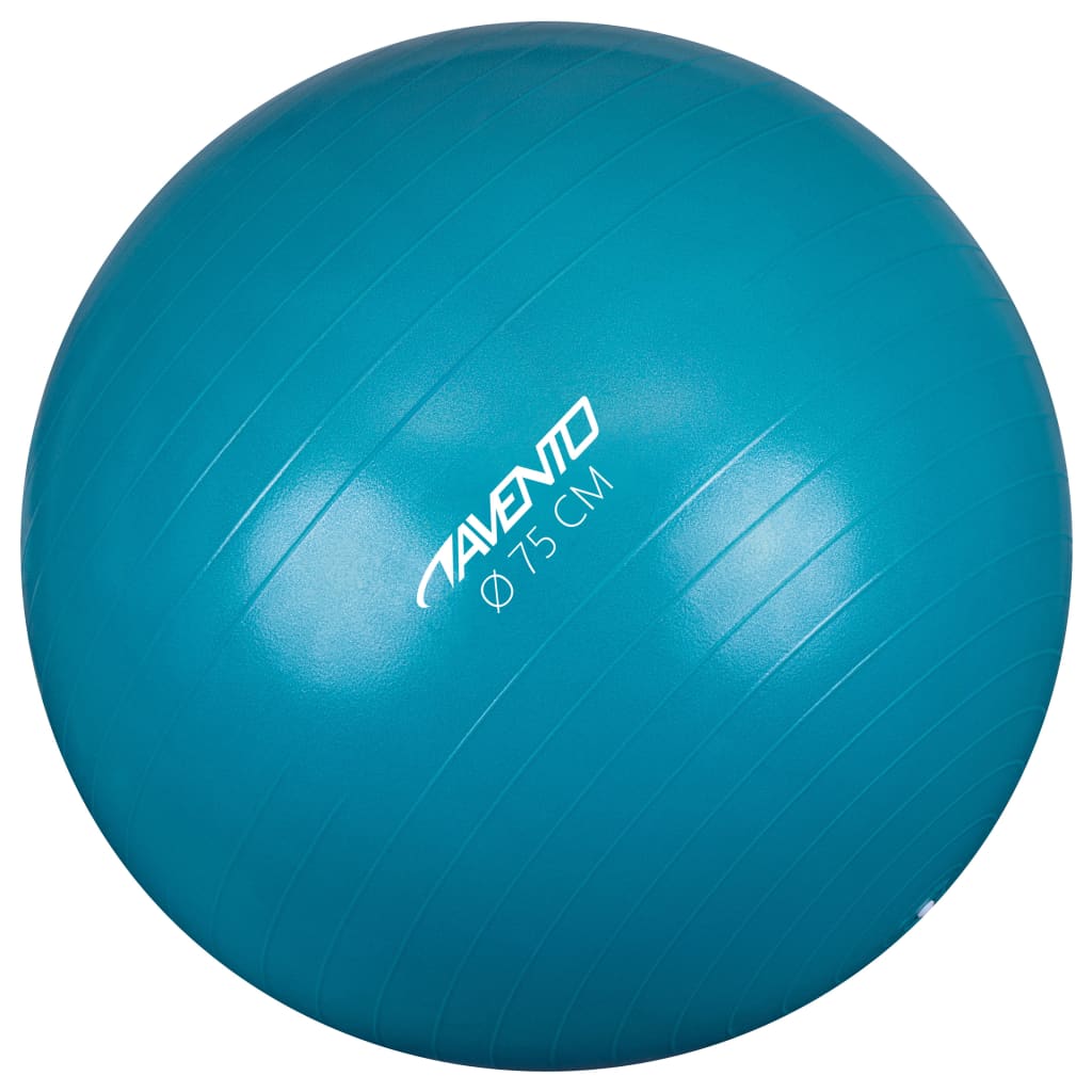 Avento Fitnessbal 75 Cm Blauw