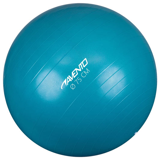 Avento Fitnessbal 75 Cm Blauw
