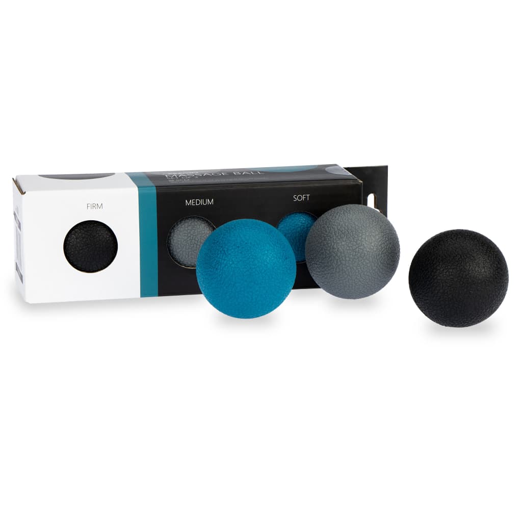 Avento 3-Delige Massageballenset 5,0 Cm