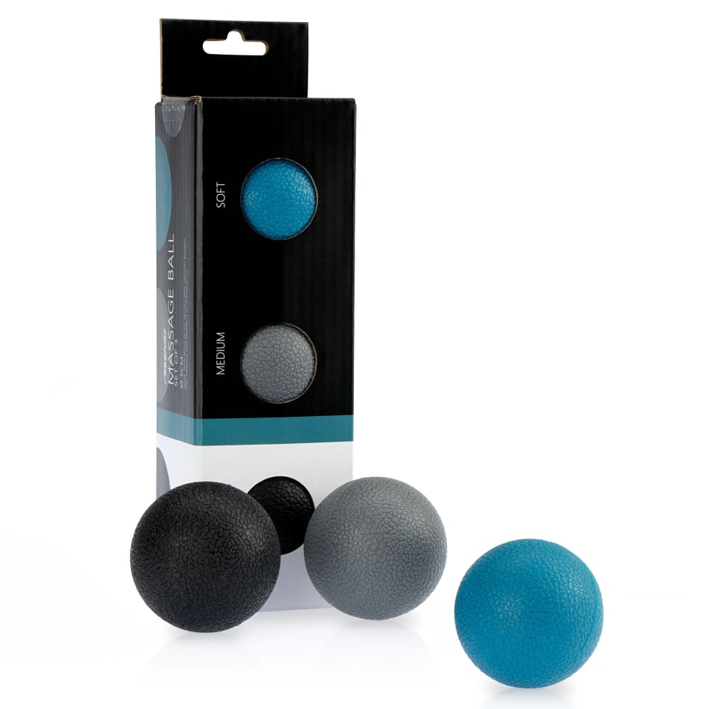 Avento 3-Delige Massageballenset 5,0 Cm