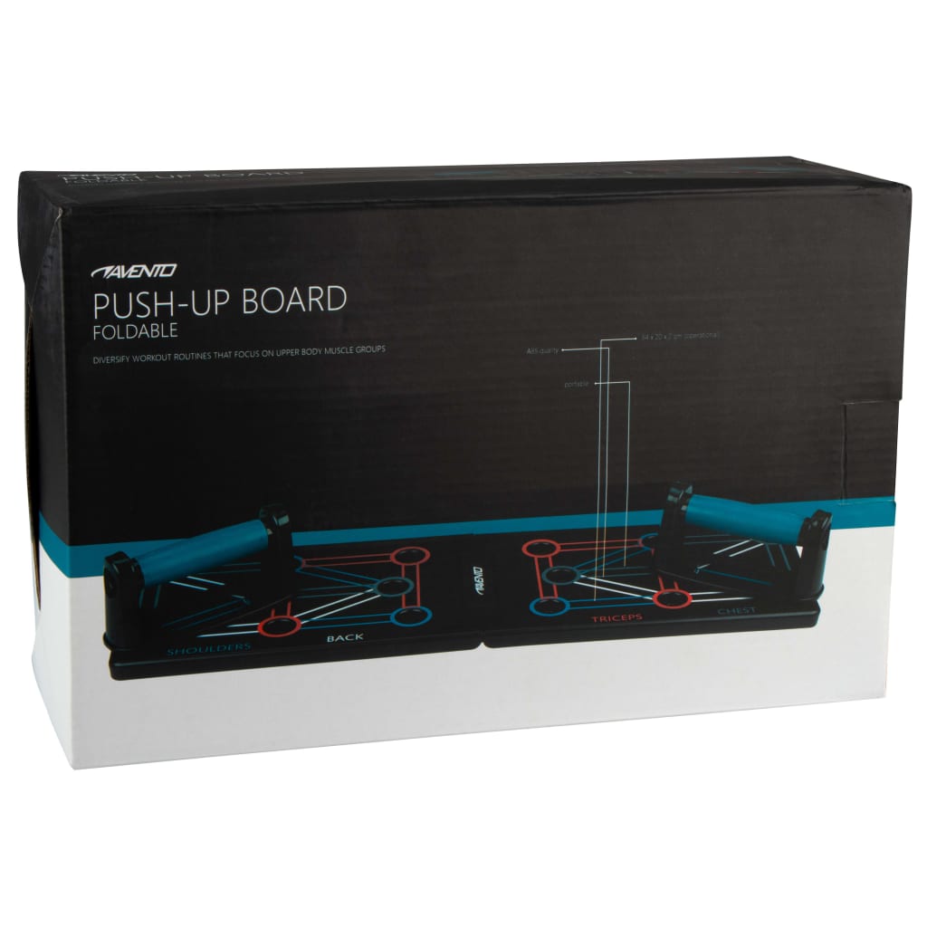 Avento Push-Upbord Inklapbaar