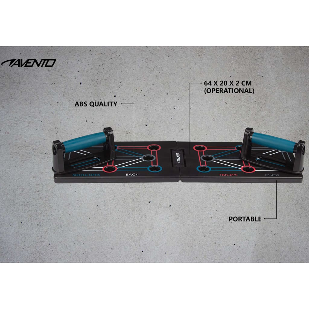 Avento Push-Upbord Inklapbaar