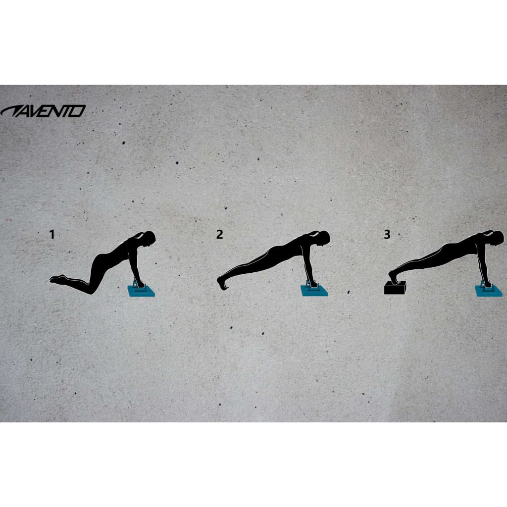 Avento Push-Upbord Inklapbaar