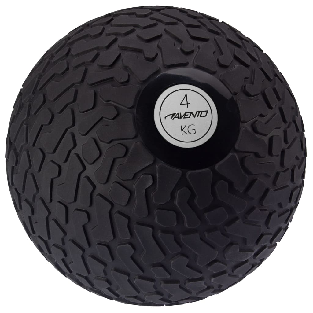 Avento Slambal Structuur 4 Kg Zwart