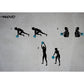 Avento Slambal Structuur 4 Kg Zwart