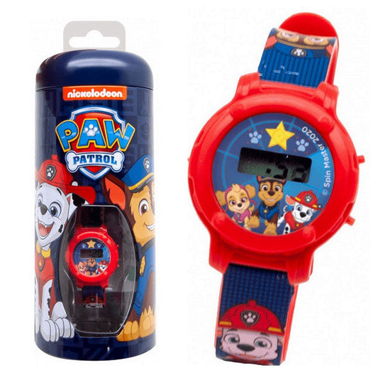 Paw Patrol Spaarpot Met Digitaal Horloge